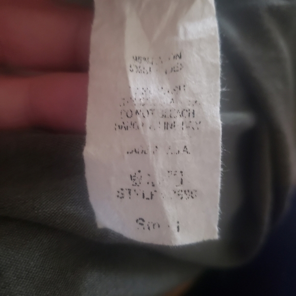 𝅺Entro Womens Size Sm‎ Criss Cross Neckline Dress Olive Green - Picture 10 of 11